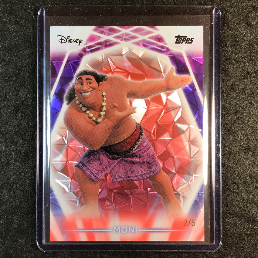 2026 Topps Disney Neon MONI Base Red Diamante 2/5 #22