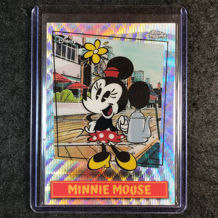 2026 Topps Disney Neon MINNIE MOUSE Mickey Shorts Short Prints SSP #MSSP-9
