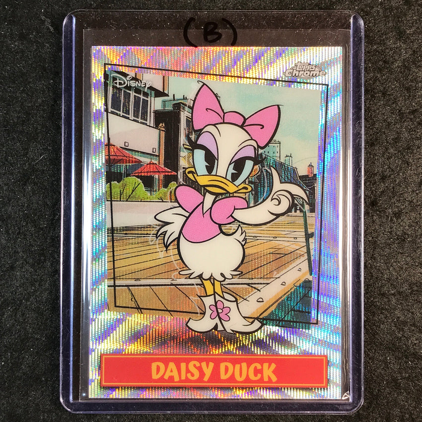 2026 Topps Disney Neon DAISY DUCK Mickey Shorts Short Prints SSP #MSSP-15 (B)