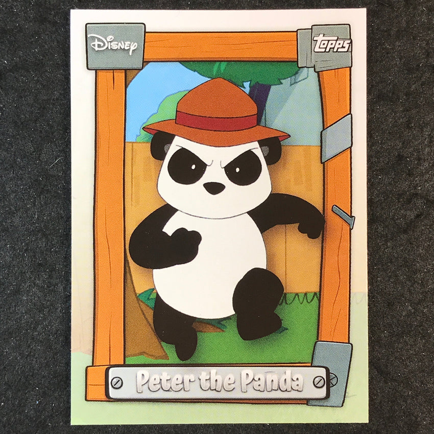 2026 Topps Disney Neon PETER THE PANDA Phineas and Ferb #P&F-19