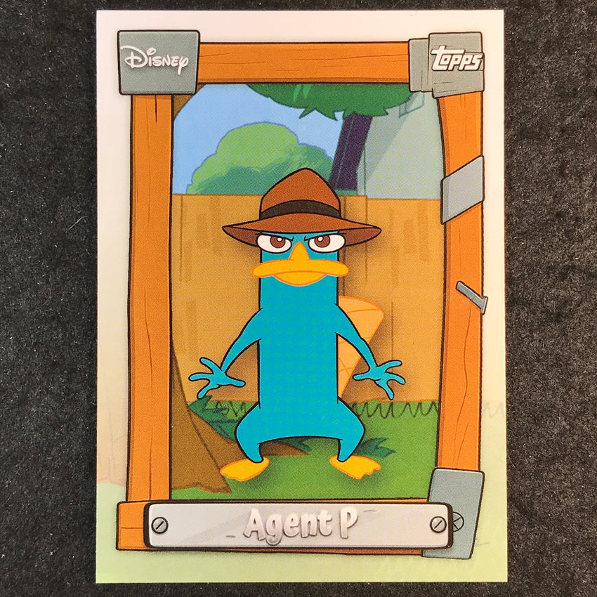 2026 Topps Disney Neon AGENT P Phineas and Ferb #P&F-20