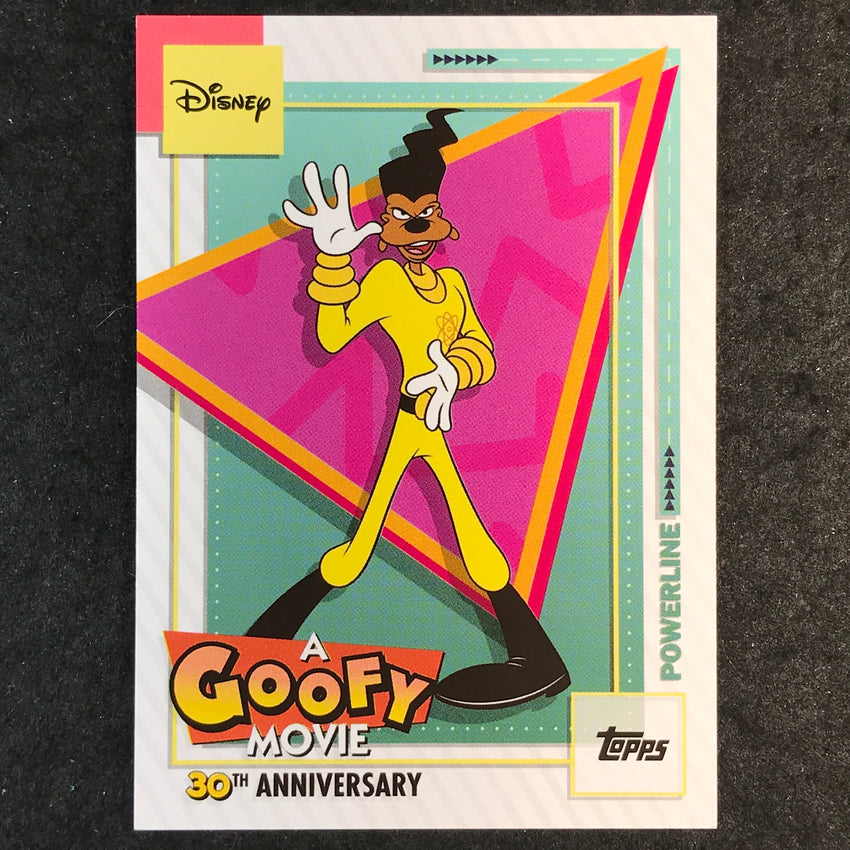2026 Topps Disney Neon POWERLINE A Goofy Movie #AGM-8