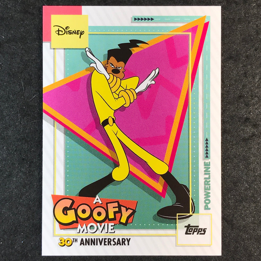 2026 Topps Disney Neon POWERLINE A Goofy Movie #AGM-12