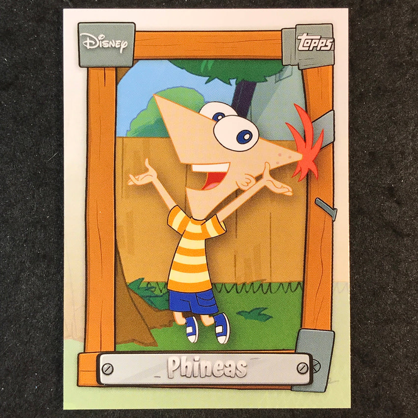 2026 Topps Disney Neon PHINEAS Phineas and Ferb #P&F-1