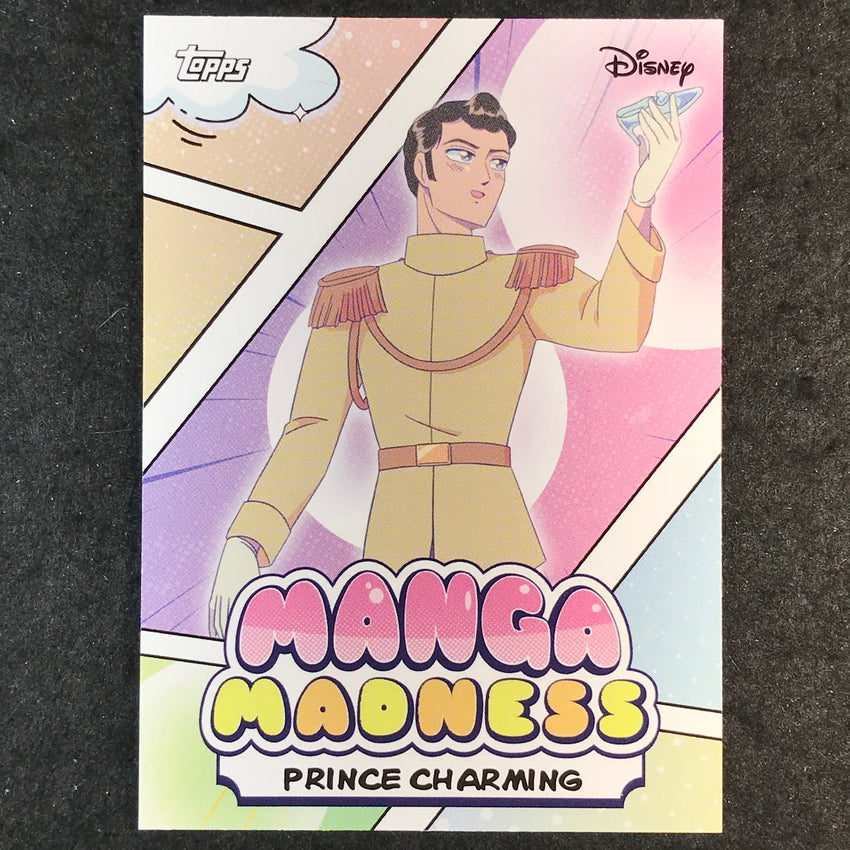 2026 Topps Disney Neon PRINCE CHARMING Manga Madness #MM-12