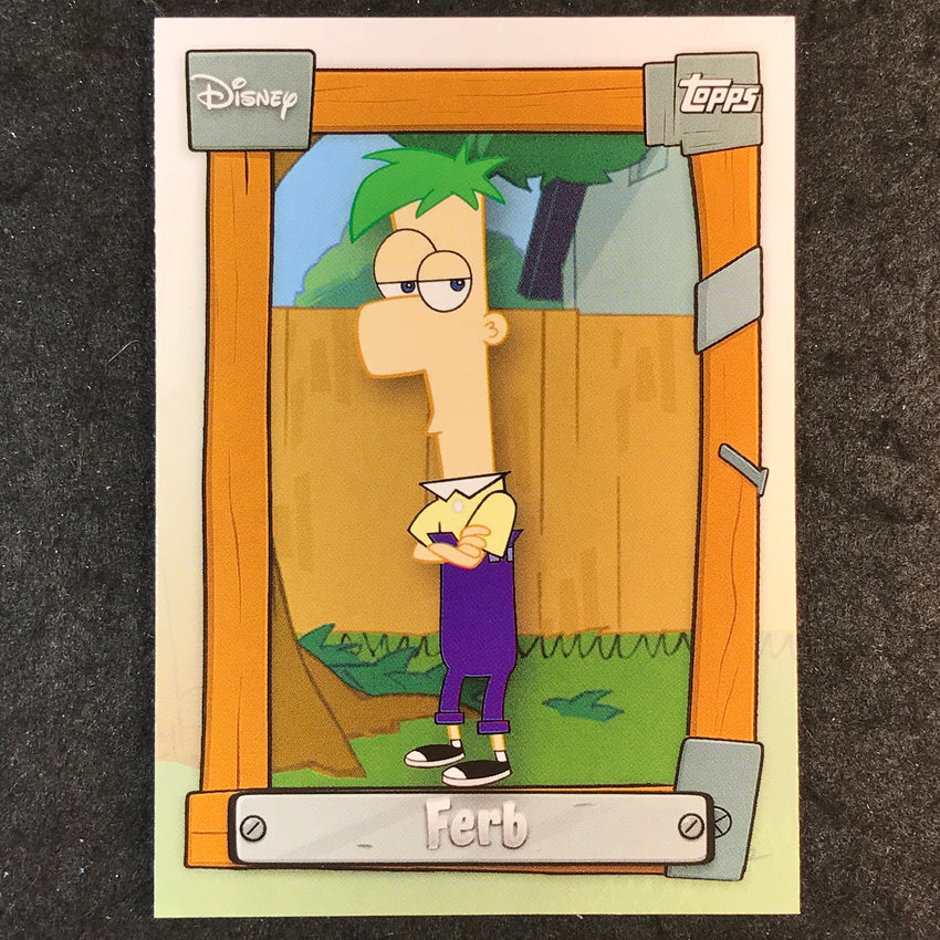 2026 Topps Disney Neon FERB Phineas and Ferb #P&F-2