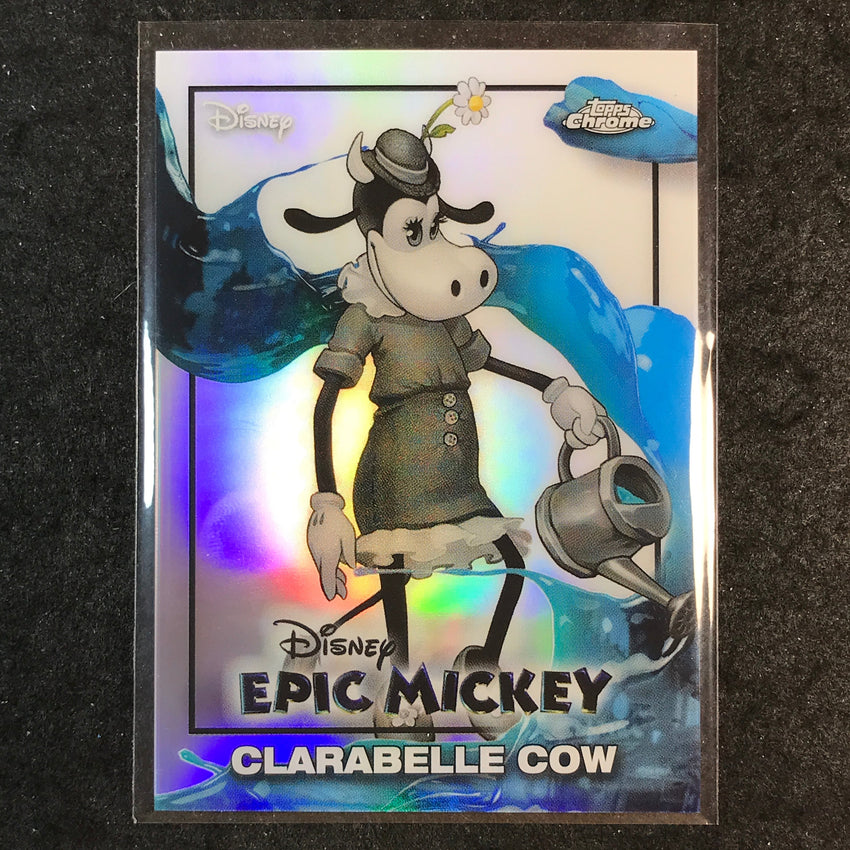 2026 Topps Disney Neon CLARABELLE COW Epic Mickey #EM-3