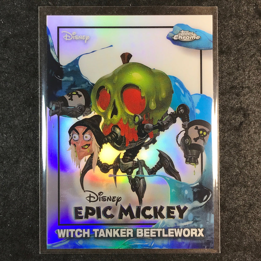 2026 Topps Disney Neon WITCH TANKER BEETLEWORX Epic Mickey #EM-7