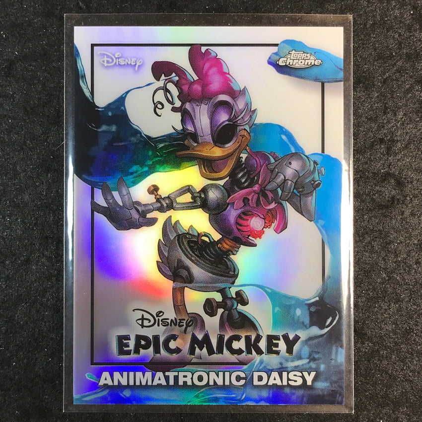 2026 Topps Disney Neon ANIMATRONIC DAISY Epic Mickey #EM-16