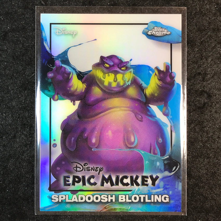 2026 Topps Disney Neon SPLADOOSH BLOTLING Epic Mickey #EM-17