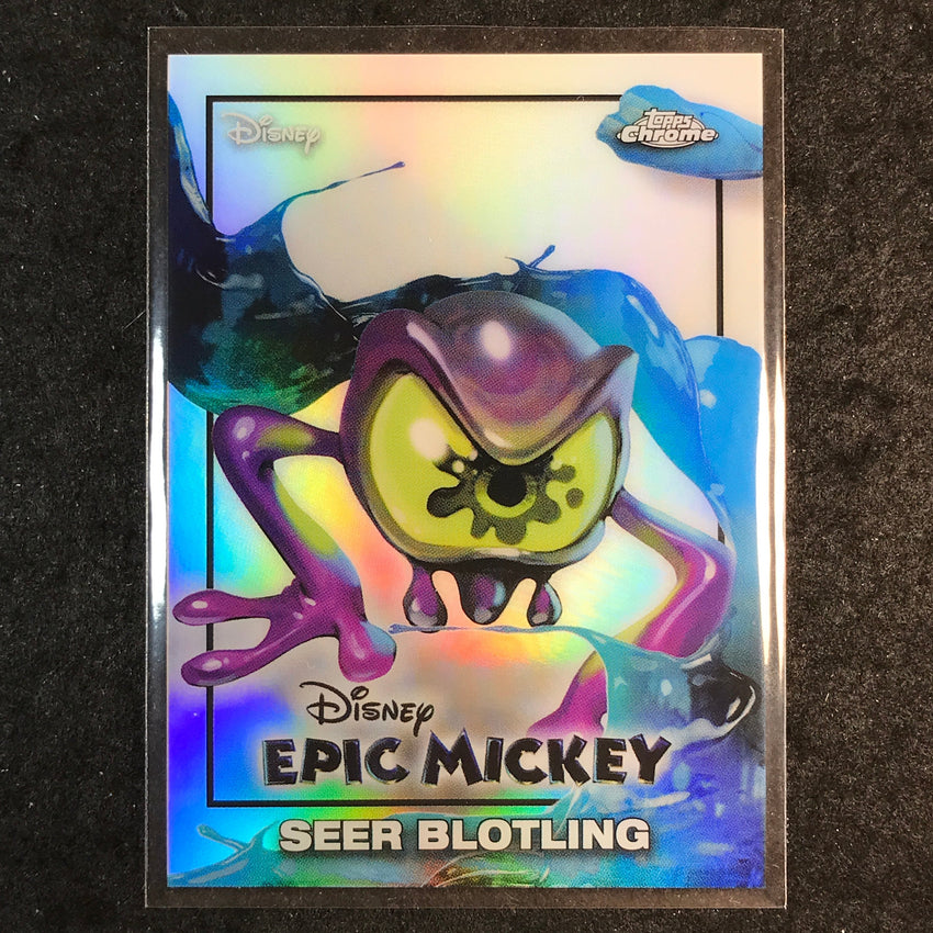 2026 Topps Disney Neon SEER BLOTLING Epic Mickey #EM-19
