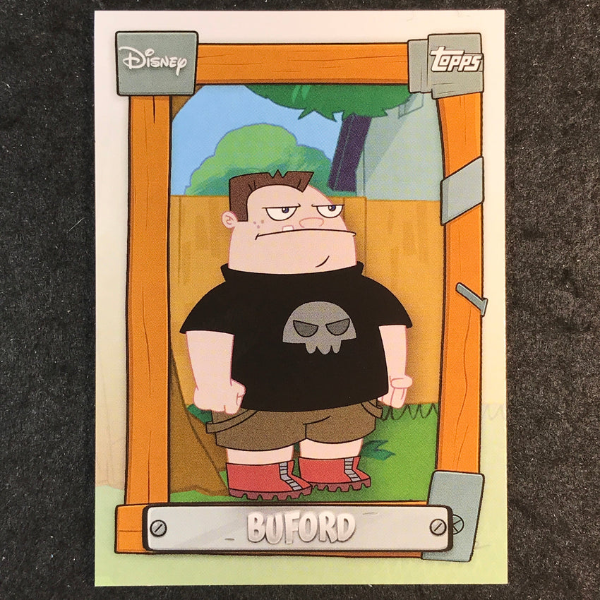 2026 Topps Disney Neon BUFORD Phineas and Ferb #P&F-4