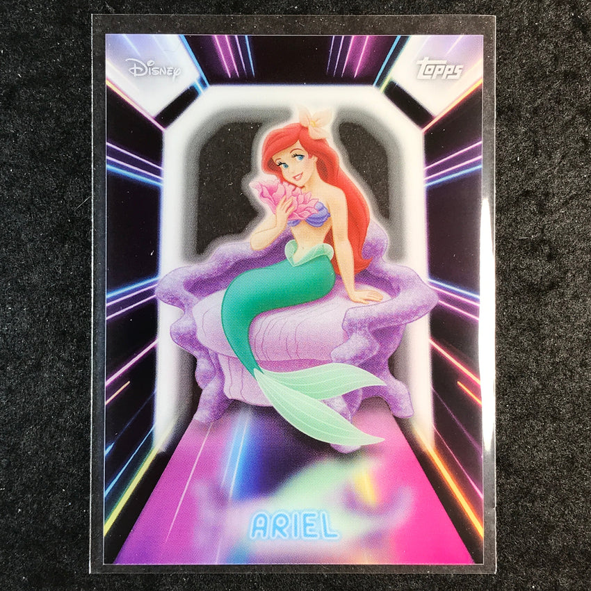 2026 Topps Disney Neon ARIEL Neon Lights Acetate #NPL-3