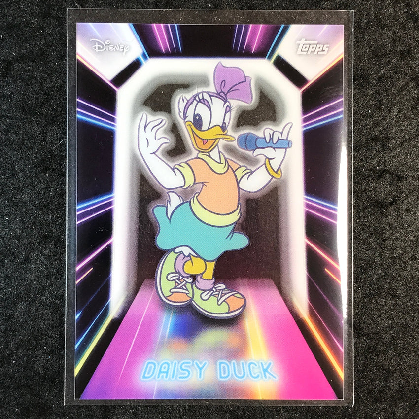 2026 Topps Disney Neon DAISY DUCK Neon Lights Acetate #NPL-6