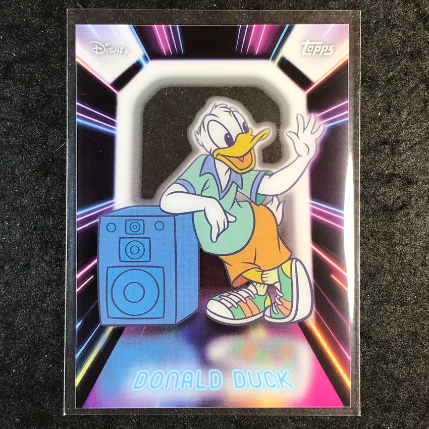 2026 Topps Disney Neon DONALD DUCK Neon Lights Acetate #NPL-7