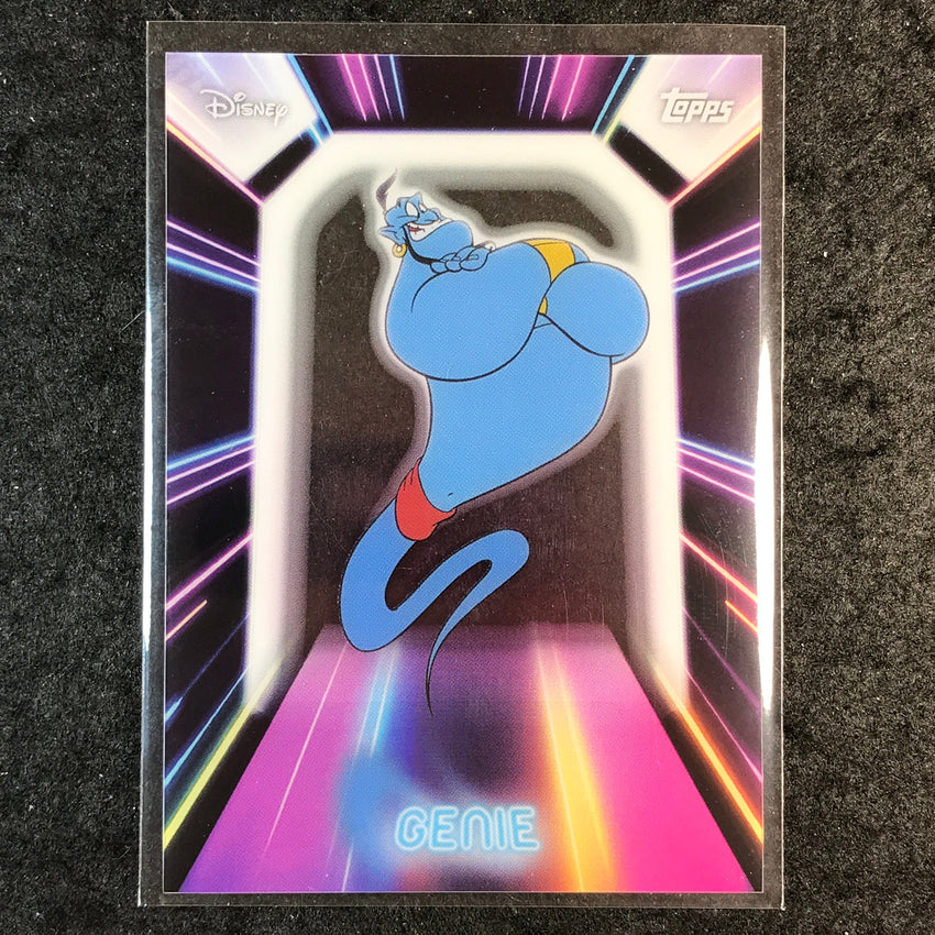 2026 Topps Disney Neon GENIE Neon Lights Acetate #NPL-9
