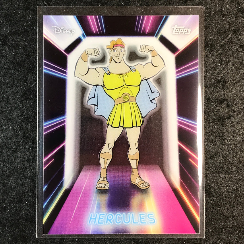 2026 Topps Disney Neon HERCULES Neon Lights Acetate #NPL-11