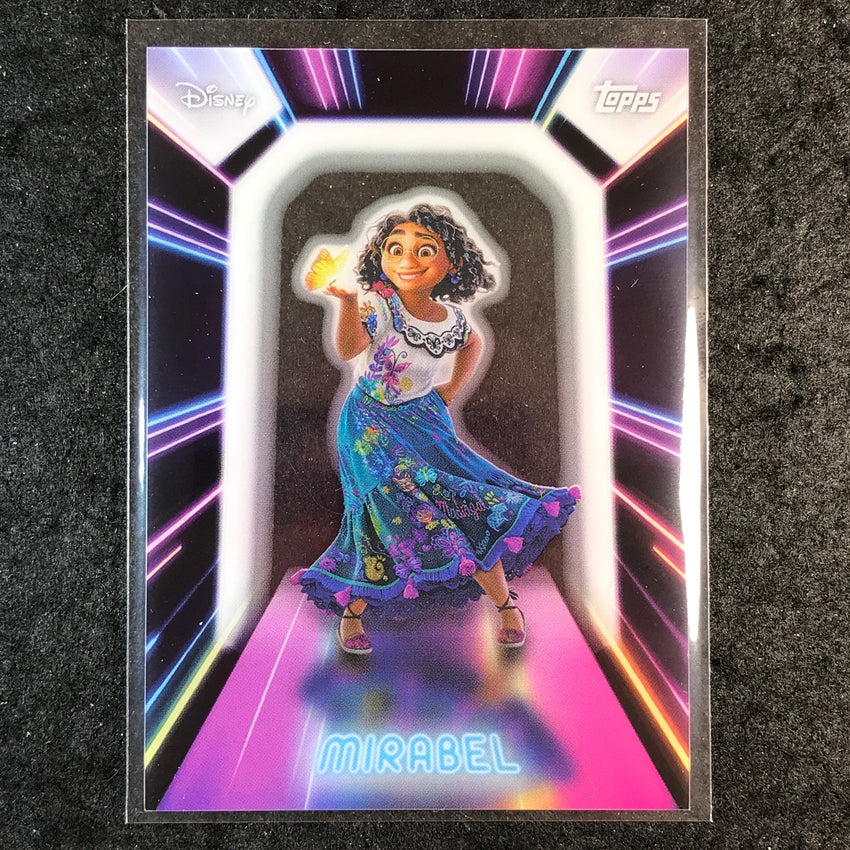 2026 Topps Disney Neon MIRABEL Neon Lights Acetate #NPL-16