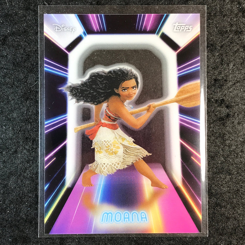 2026 Topps Disney Neon MOANA Neon Lights Acetate #NPL-17