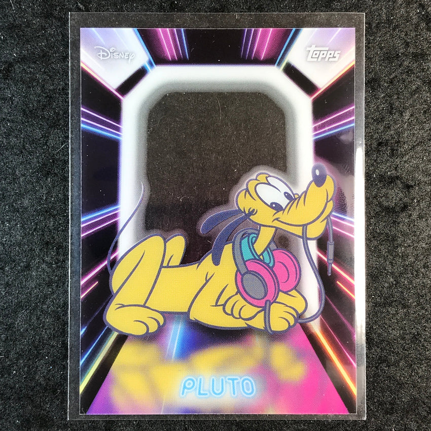 2026 Topps Disney Neon PLUTO Neon Lights Acetate #NPL-20