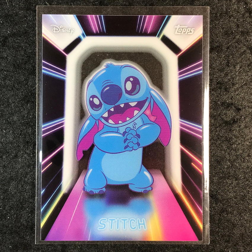 2026 Topps Disney Neon STITCH Neon Lights Acetate #NPL-22