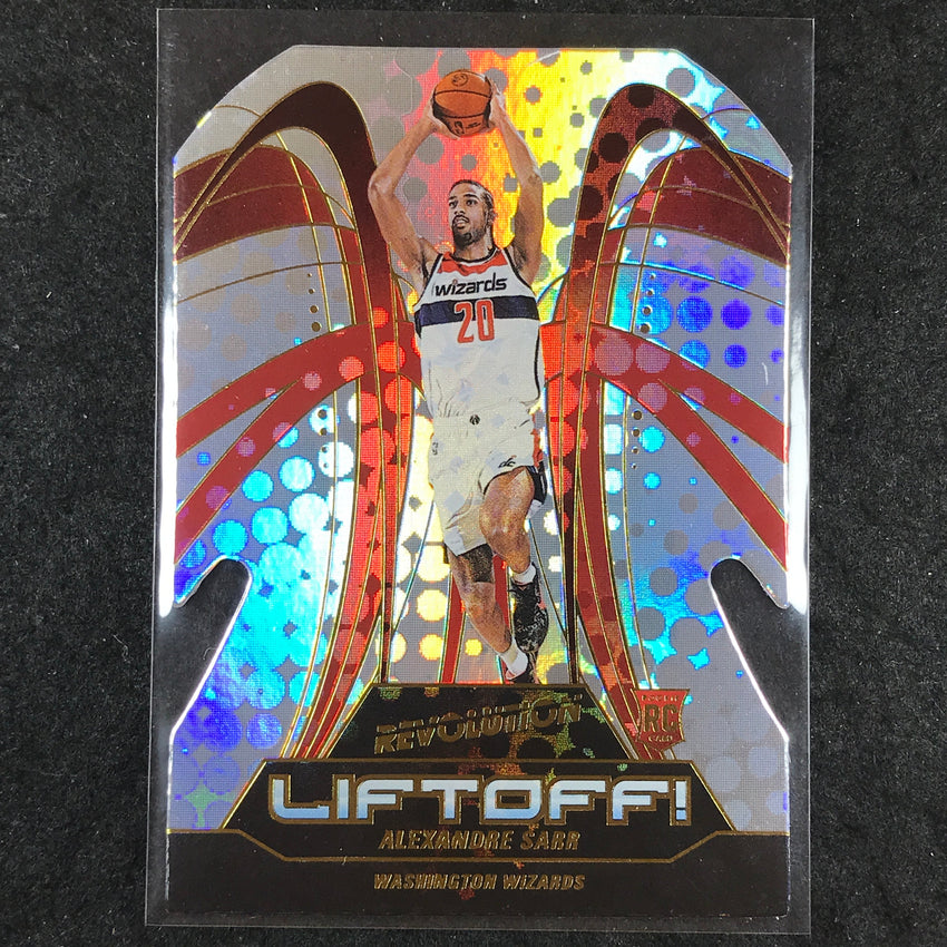 2024-25 Revolution ALEXANDRE SARR Liftoff! Rookie Base Die-Cut #8
