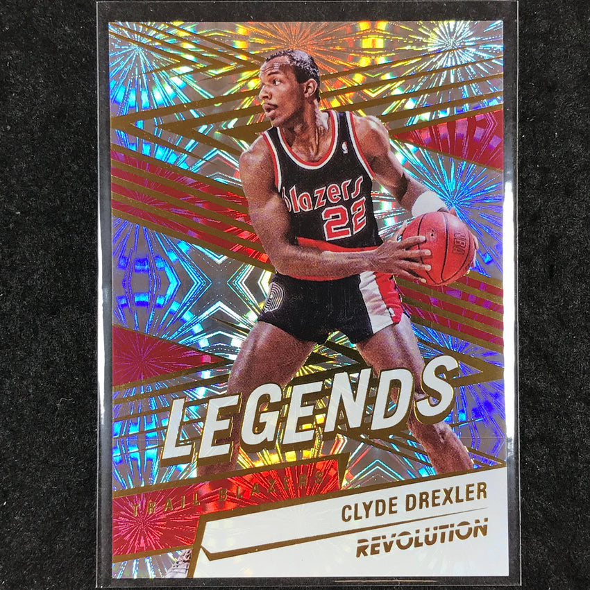2024-25 Revolution CLYDE DREXLER Legends Fireworks /149 #175