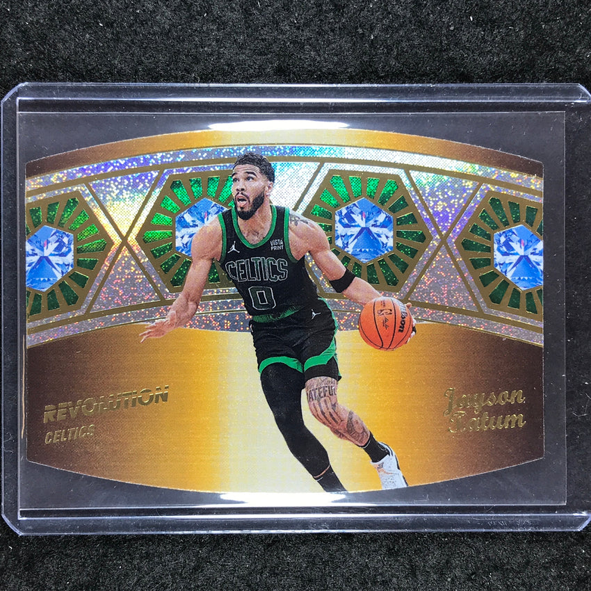 2024-25 Revolution JAYSON TATUM Ring Bearers Die-Cut Neutron /125 #3