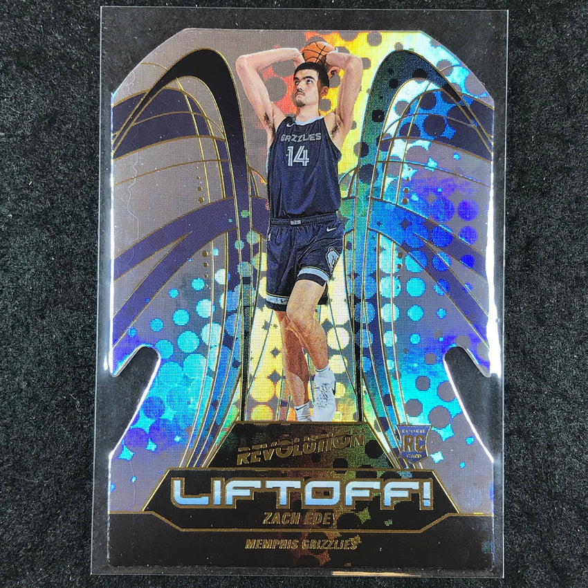 2024-25 Revolution ZACH EDEY Liftoff! Rookie Base Die-Cut #13