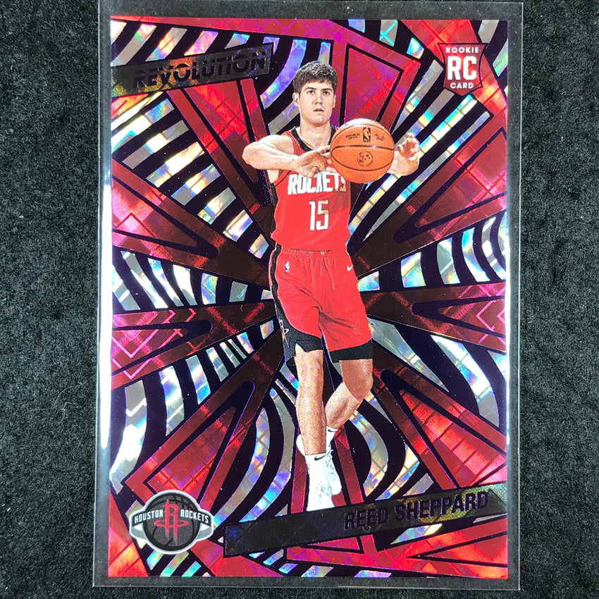 2024-25 Revolution REED SHEPPARD Rookie Base Cosmic 10/99 #145