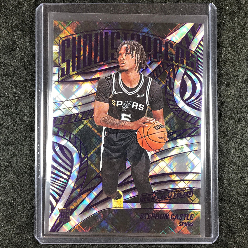 2024-25 Revolution STEPHON CASTLE Showstoppers Rookie Cosmic 37/99 #24