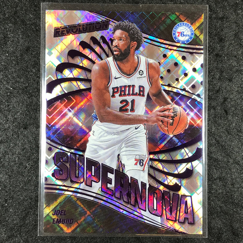 2024-25 Revolution JOEL EMBIID Supernova Cosmic 48/99 #15