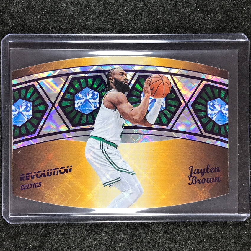 2024-25 Revolution JAYLEN BROWN Ring Bearers Die-Cut Cosmic 99/99 #7