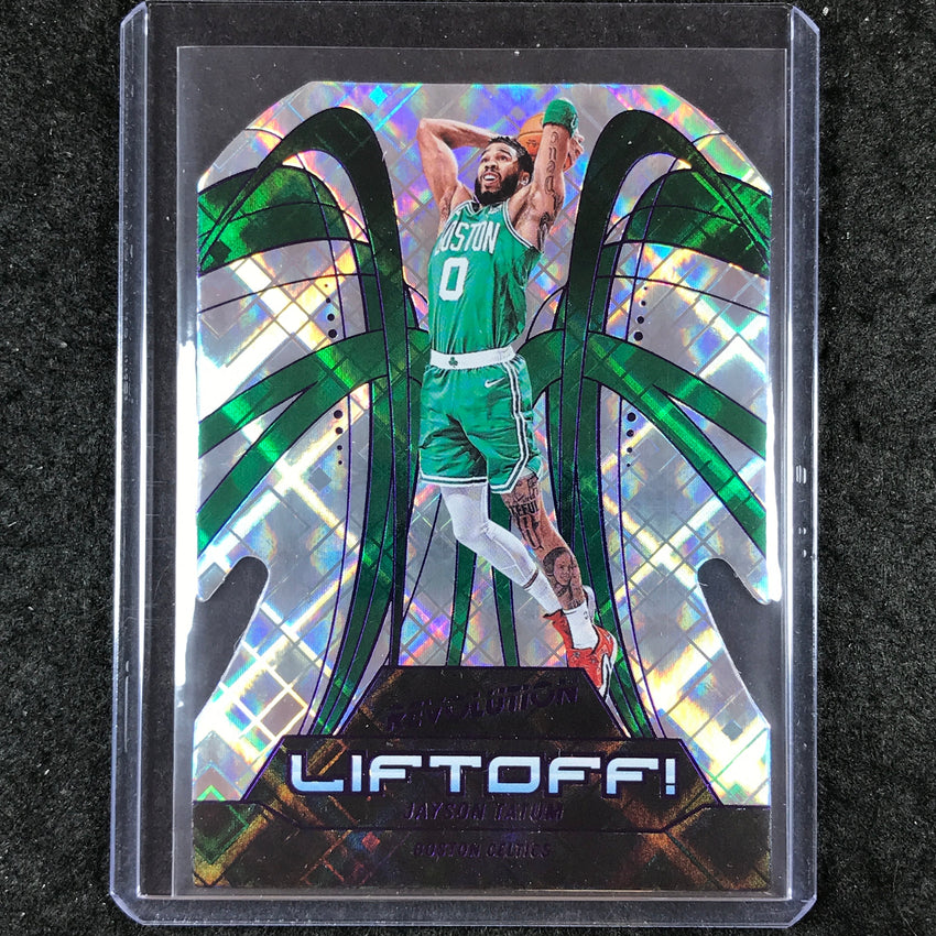 2024-25 Revolution JAYSON TATUM Liftoff! Die-Cut Cosmic 97/99 #7