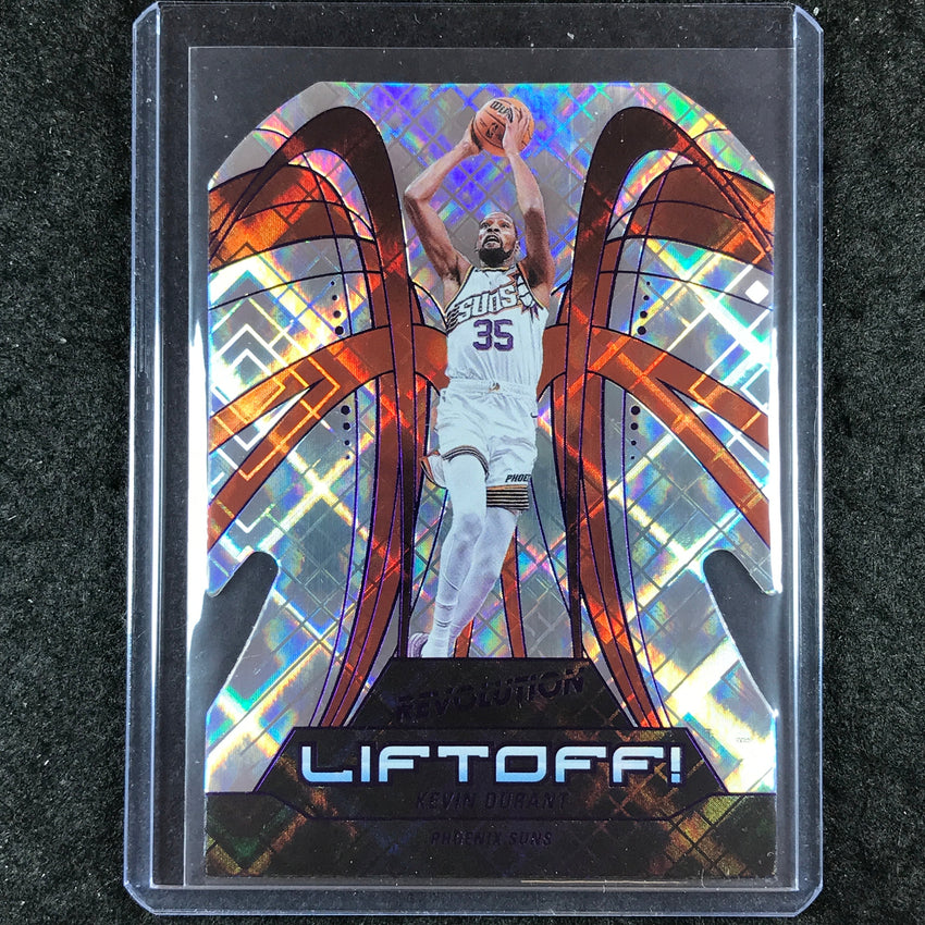 2024-25 Revolution KEVIN DURANT Liftoff! Die-Cut Cosmic 1/99 #14