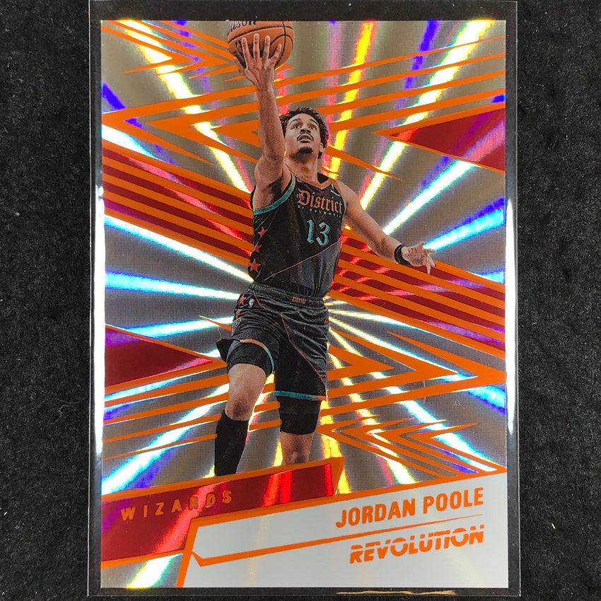 2024-25 Revolution JORDAN POOLE Base Sunburst 18/75 #28