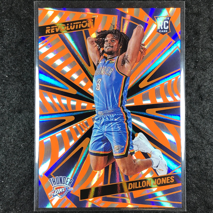 2024-25 Revolution DILLON JONES Rookie Base Sunburst 71/75 #115