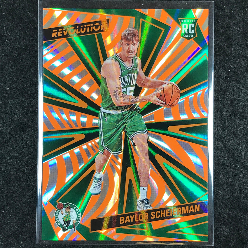 2024-25 Revolution BAYLOR SCHEIERMAN Rookie Base Sunburst 28/75 #120