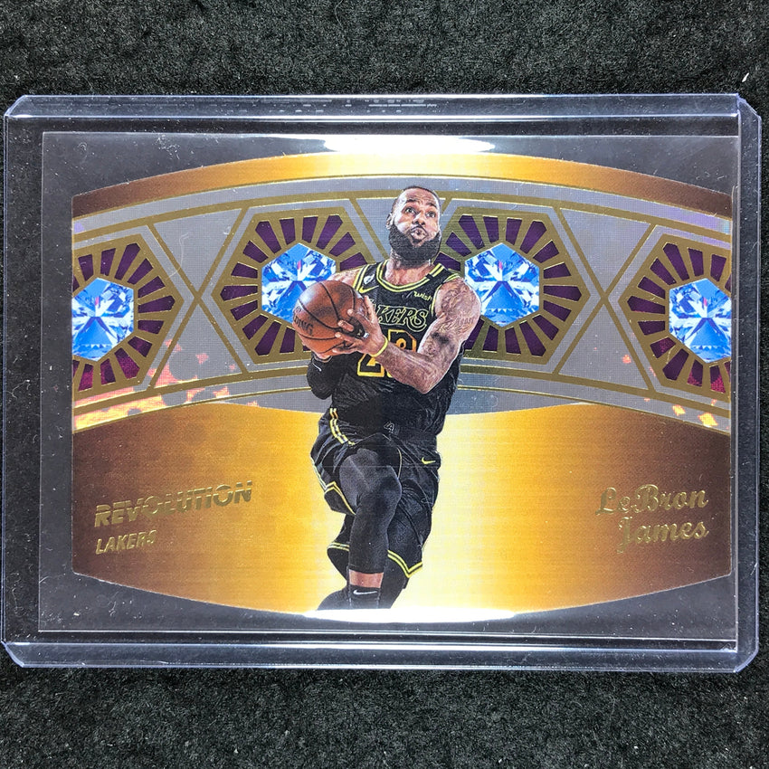 2024-25 Revolution LEBRON JAMES Ring Bearers Base Die-Cut #2