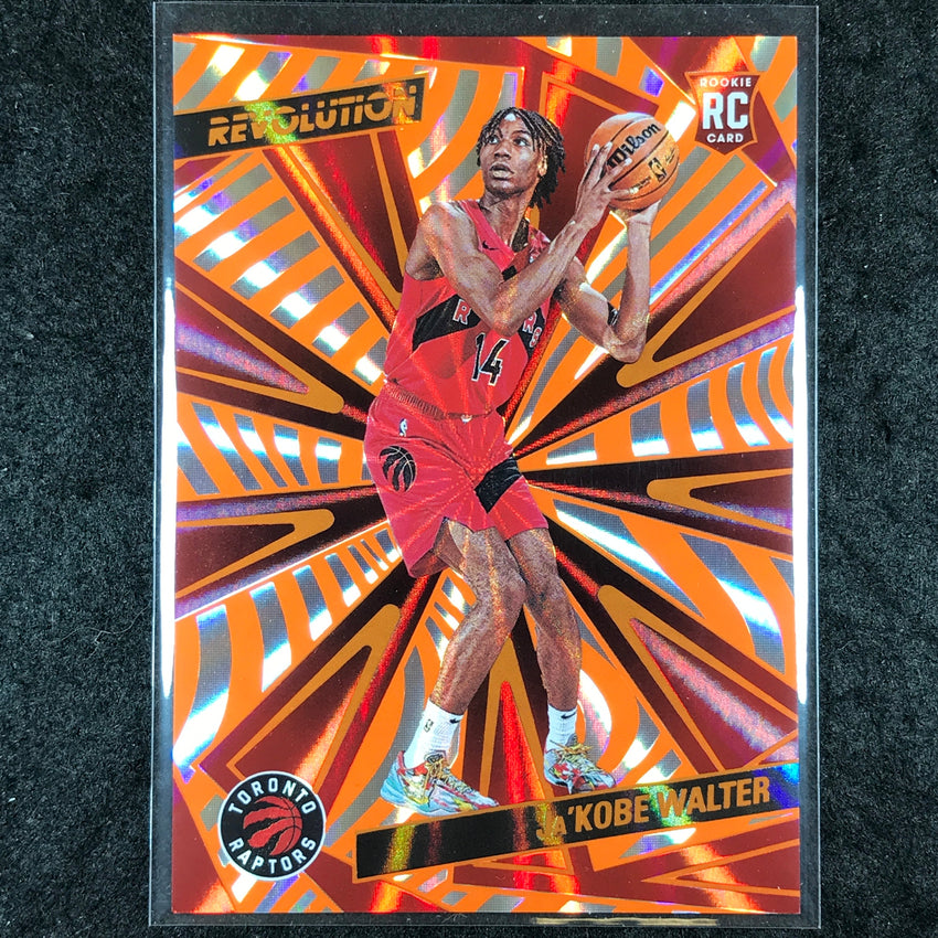 2024-25 Revolution JA'KOBE WALTER Rookie Base Sunburst 13/75 #150