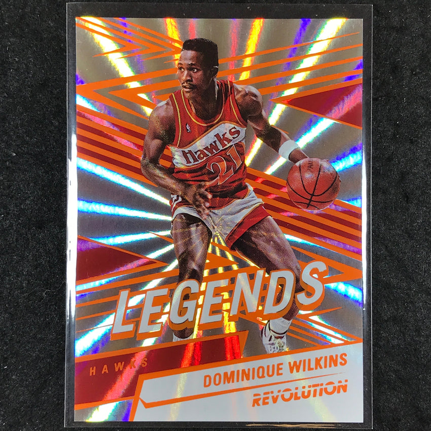 2024-25 Revolution DOMINIQUE WILKINS Legends Sunburst 40/75 #162