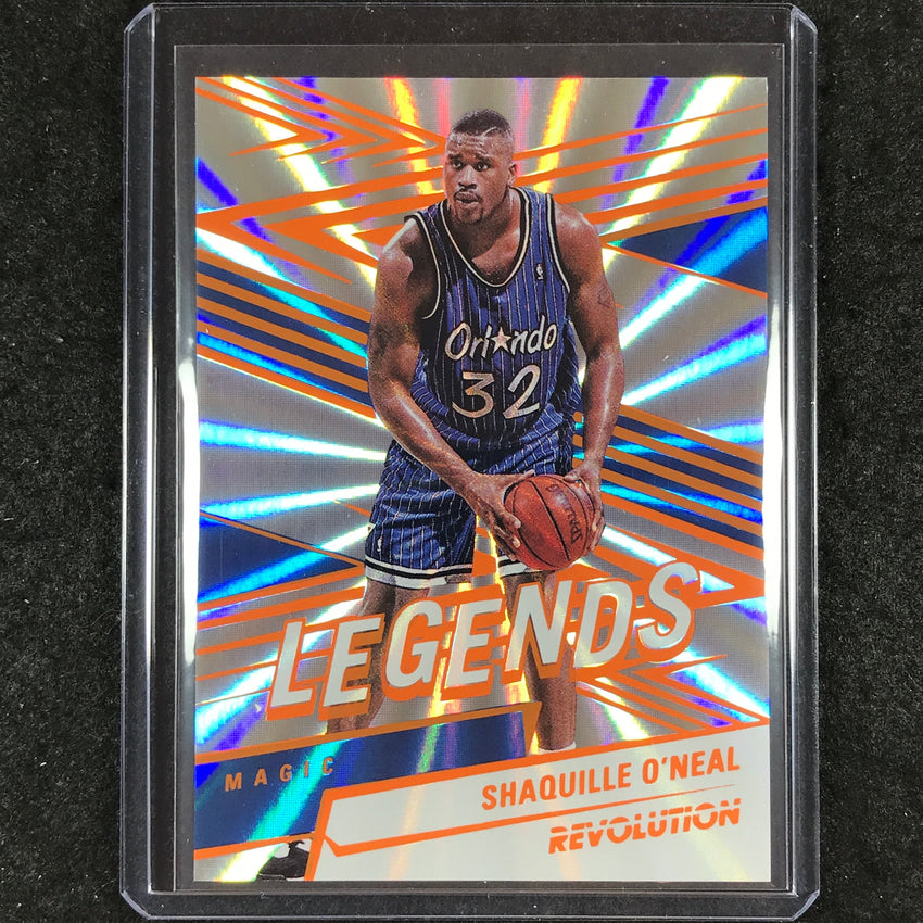 2024-25 Revolution SHAQUILLE O'NEAL Legends Sunburst 62/75 #166