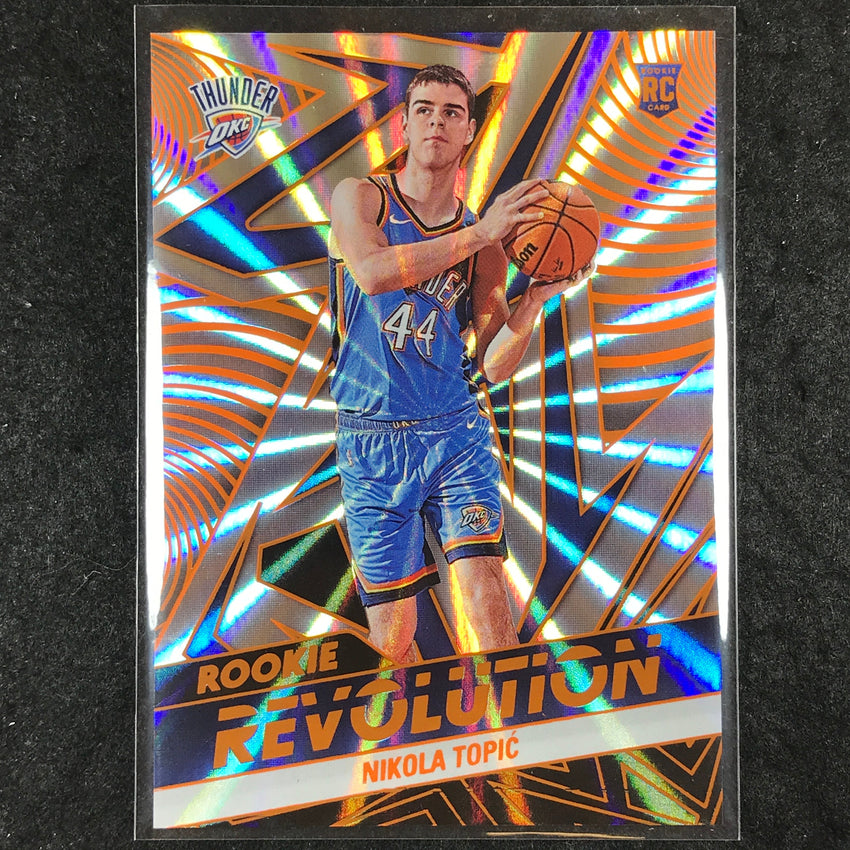 2024-25 Revolution NIKOLA TOPIC Rookie Revolution Sunburst 33/75 #11