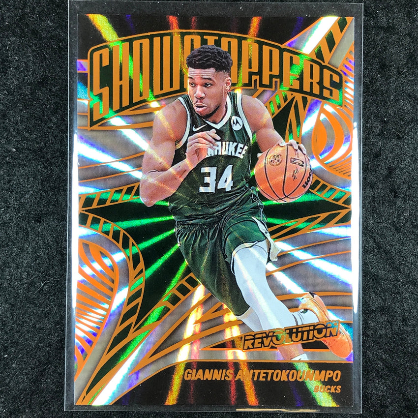 2024-25 Revolution GIANNIS ANTETOKOUNMPO Showstoppers Sunburst 62/75 #4