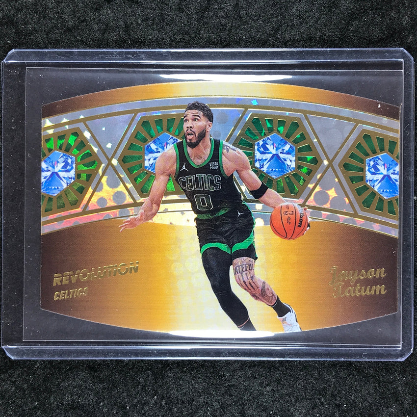 2024-25 Revolution JAYSON TATUM Ring Bearers Base Die-Cut #3