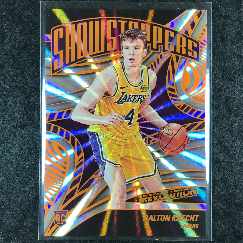2024-25 Revolution DALTON KNECHT Showstoppers Rookie Sunburst 36/75 #5