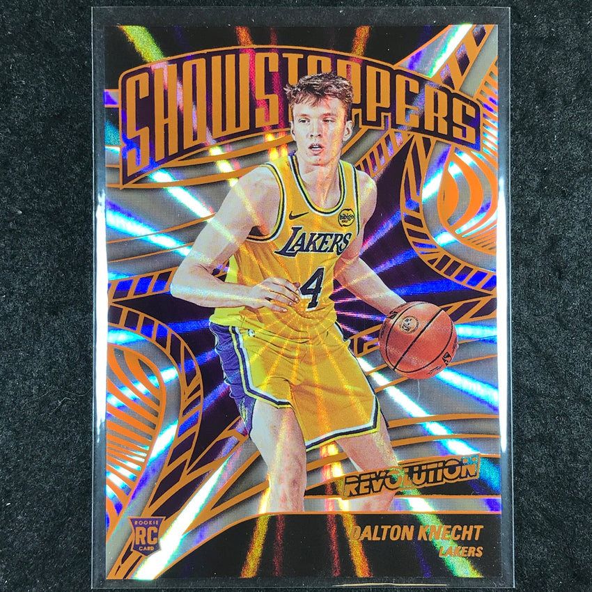 2024-25 Revolution DALTON KNECHT Showstoppers Rookie Sunburst 60/75 #5