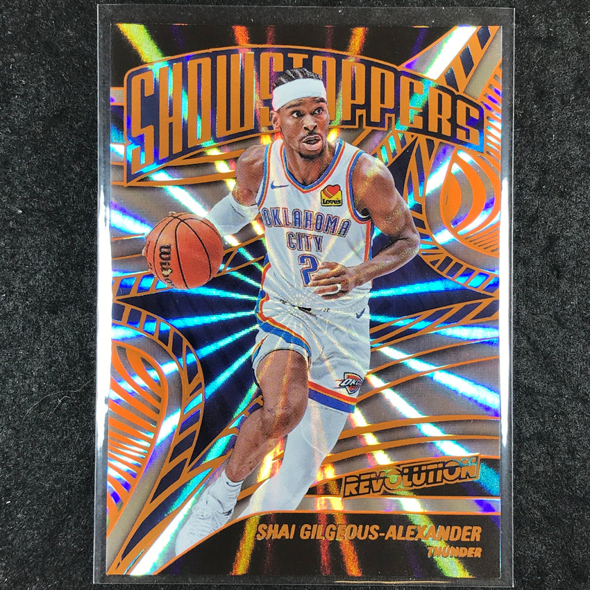 2024-25 Revolution SHAI GILGEOUS-ALEXANDER Showstoppers Sunburst 27/75 #19