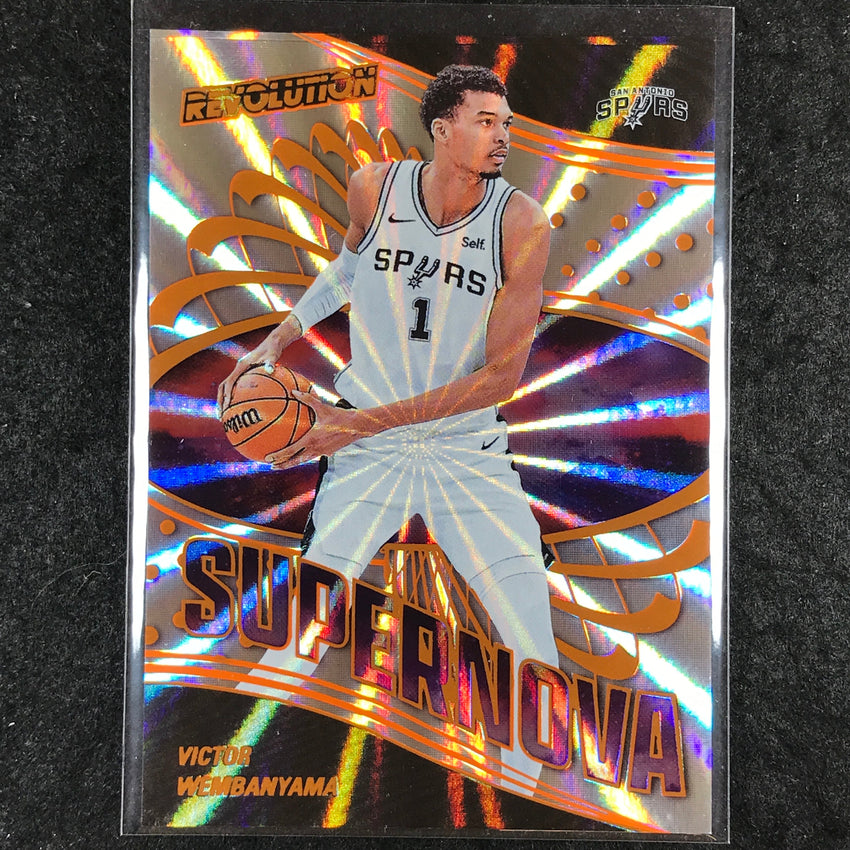 2024-25 Revolution VICTOR WEMBANYAMA Supernova Sunburst 69/75 #23