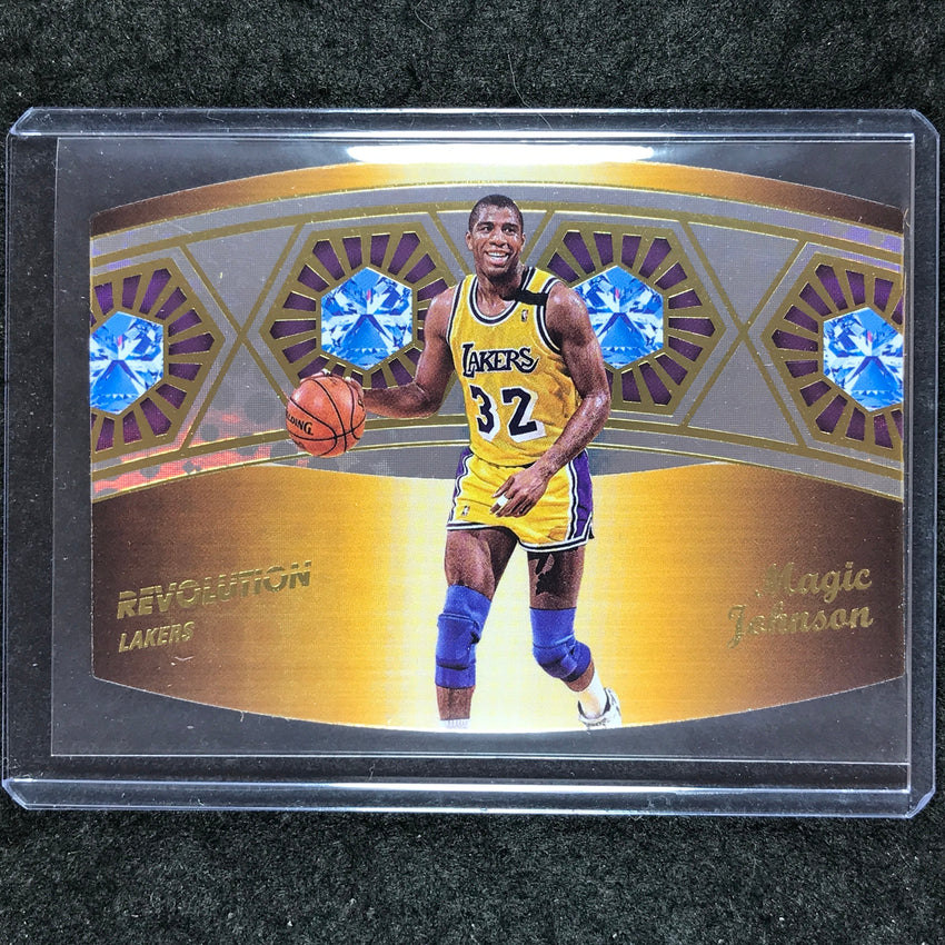 2024-25 Revolution MAGIC JOHNSON Ring Bearers Base Die-Cut #11